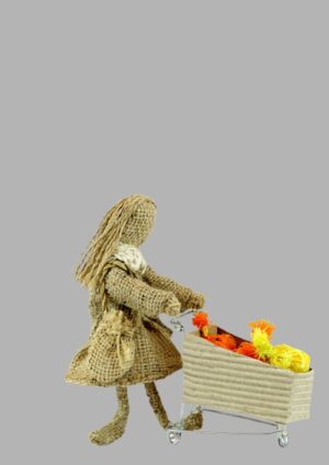 Handmade doll. Handmade doll.