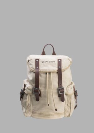 White travel bag