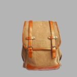 Brown-travel bag